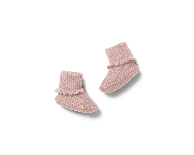 Konges Sløjd pantofi pentru bebelusi culoarea roz