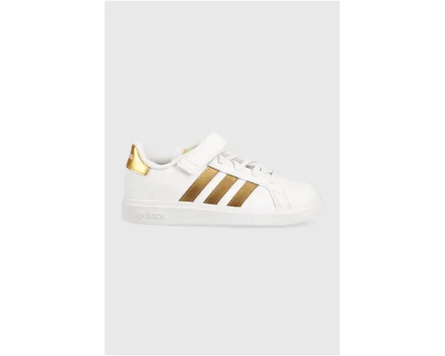 adidas sneakers pentru copii GRAND COURT 2. culoarea alb