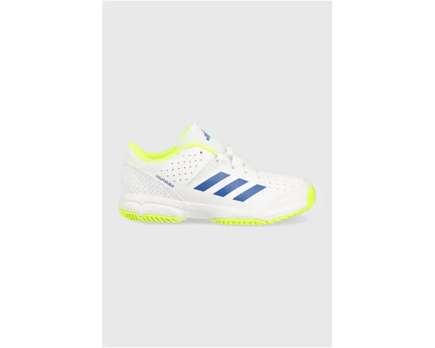 adidas Performance sneakers pentru copii COURT STABIL JR culoarea alb