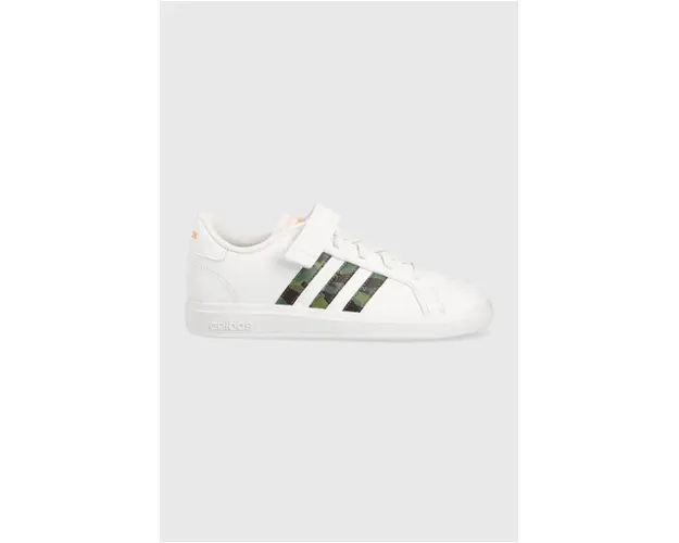 adidas sneakers pentru copii GRAND COURT 2.0 EL culoarea alb