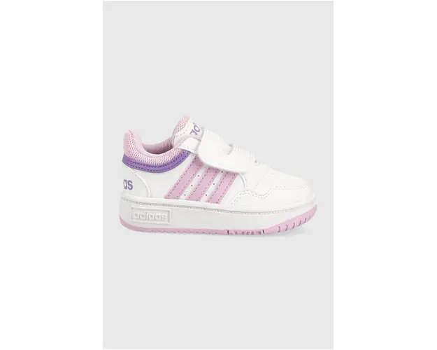 adidas Originals sneakers pentru copii HOOPS 3.0 CF I culoarea alb
