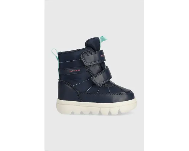 Geox cizme de iarna pentru copii B365AE 0FU54 B WILLABOOM B A culoarea albastru marin