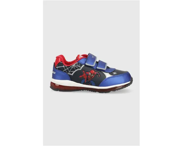 Geox sneakers pentru copii x Marvel, Spider-Man culoarea albastru marin