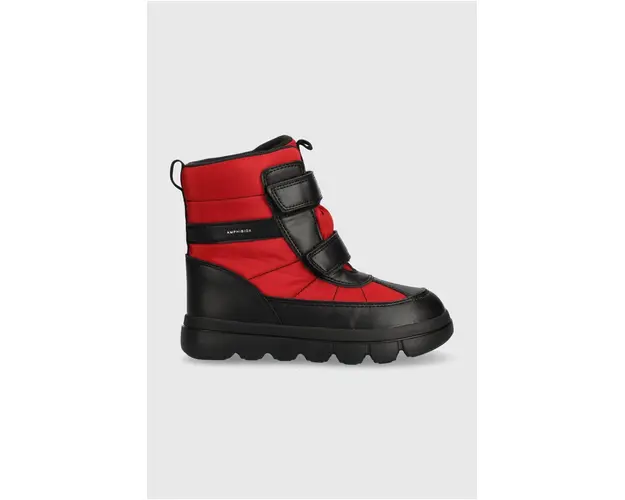 Geox cizme de iarna pentru copii J36LFB 0FU54 J WILLABOOM B AB culoarea rosu