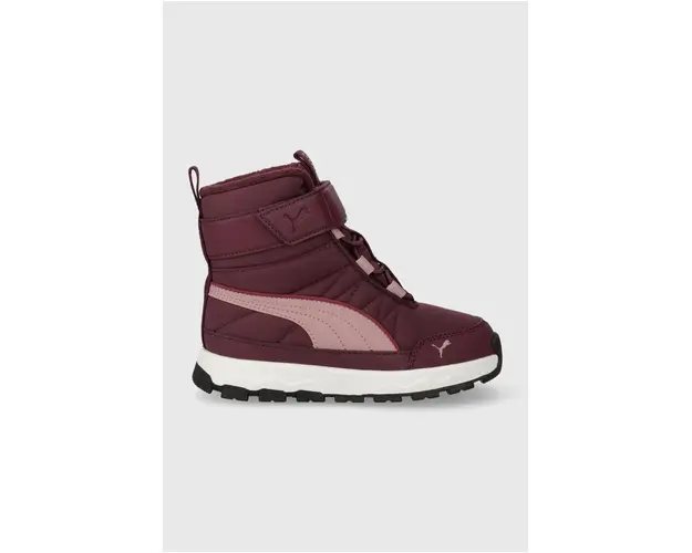 Puma cizme de iarna copii Evolve Boot AC+ PS culoarea rosu
