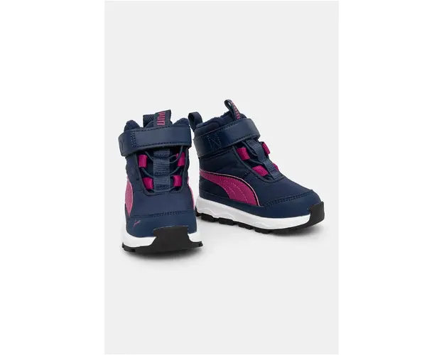 Puma cizme de iarna pentru copii Evolve Boot AC+ Inf culoarea albastru marin