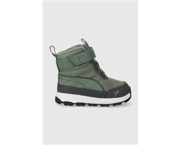 Puma cizme de iarna pentru copii Evolve Boot AC+ Inf culoarea verde