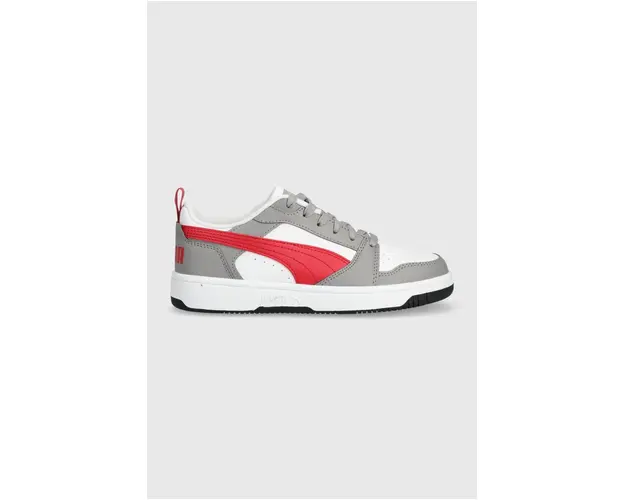 Puma sneakers pentru copii Rebound V6 Lo Jr culoarea gri