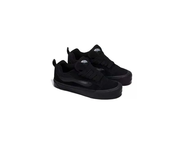 Vans tenisi Knu Skool culoarea negru, VN0009QCBKA1