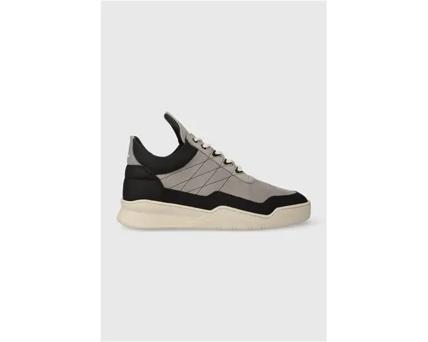 Filling Pieces sneakers din piele Low Top Tweek culoarea gri, 10127681878