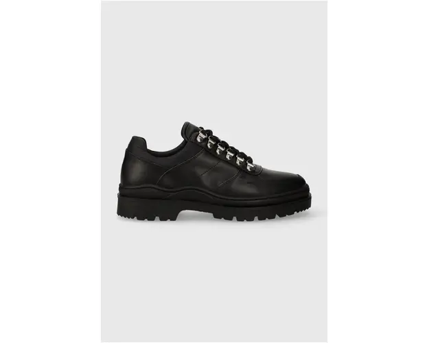 Filling Pieces pantofi de piele Mountain Trail barbati, culoarea negru, 64328991847