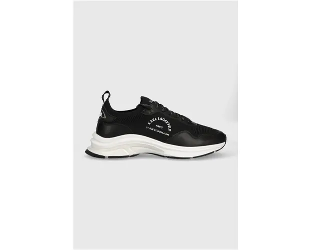 Karl Lagerfeld sneakers LUX FINESSE culoarea negru, KL53138