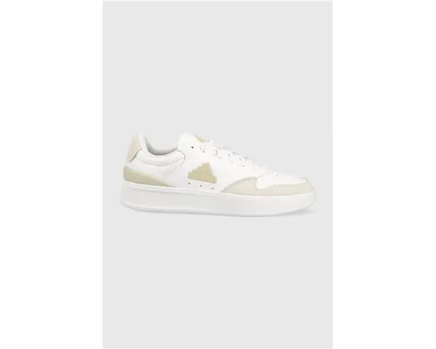 adidas sneakers din piele KANTANA culoarea alb