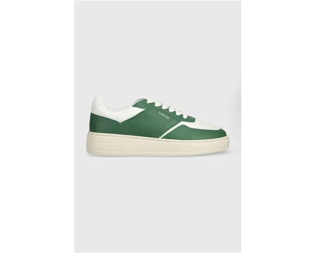 Copenhagen sneakers din piele culoarea verde, CPH1M leather mix