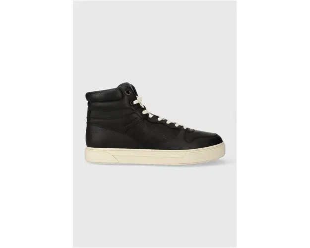 Michael Kors sneakers din piele Barett culoarea negru, 42F3BRFE6L