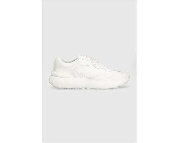 Naked Wolfe sneakers din piele Drought culoarea alb