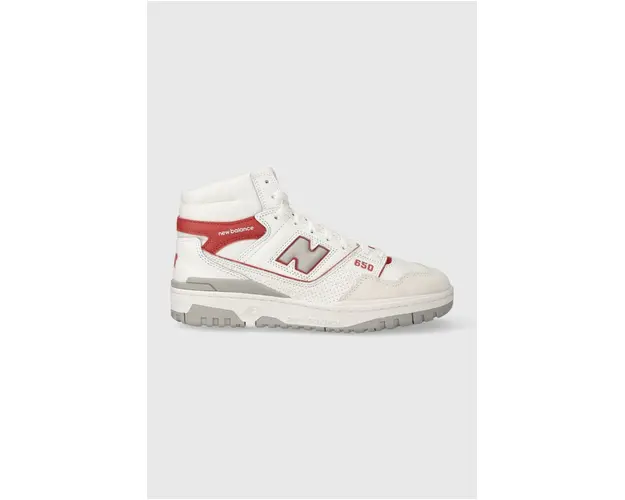 New Balance sneakers BB650RWF culoarea alb