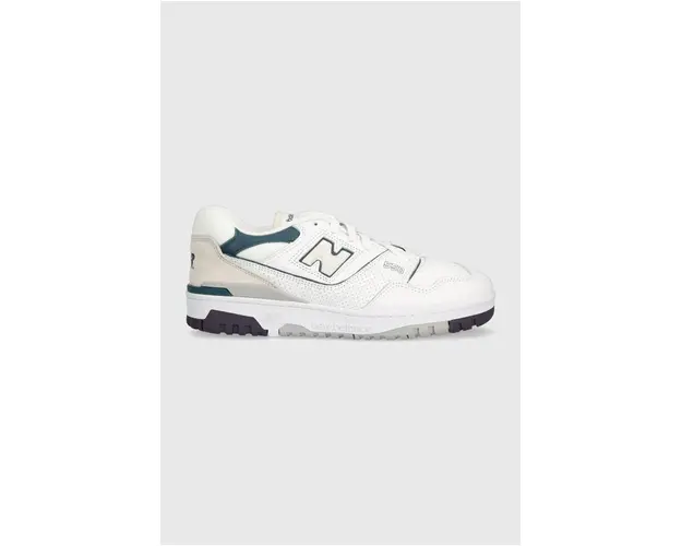 New Balance sneakers BB550WCB culoarea alb
