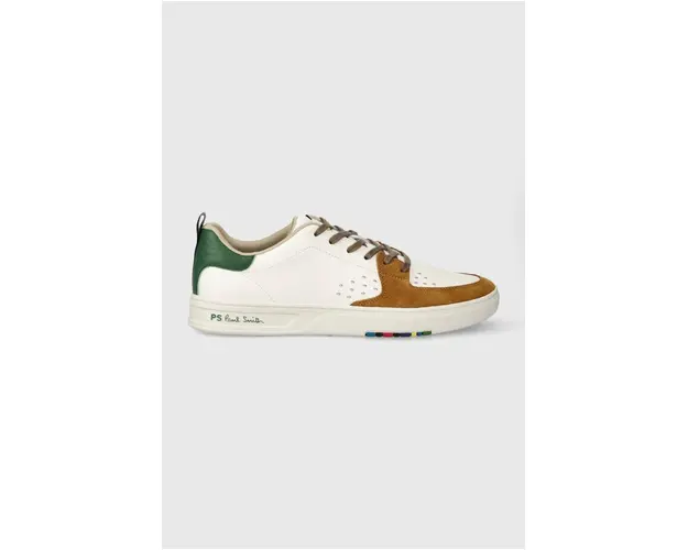 PS Paul Smith sneakers din piele Cosmo culoarea alb