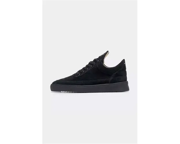 Filling Pieces sneakers din piele intoarsa culoarea negru