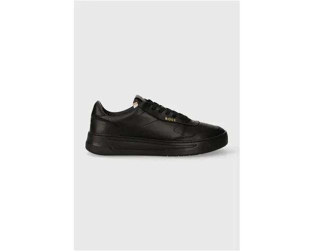 BOSS sneakers din piele Baltimore culoarea negru, 50502893