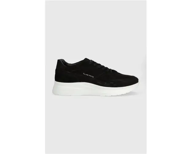 Filling Pieces sneakers din piele intoarsa culoarea negru