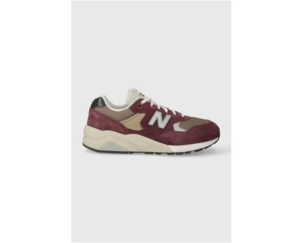 New Balance sneakers 580 culoarea bordo