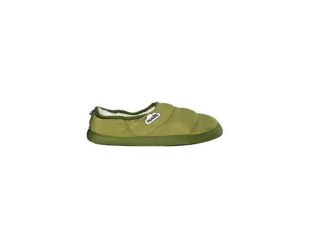 papuci de casa Classic Chill culoarea verde, UNCLCHILL.M.Green