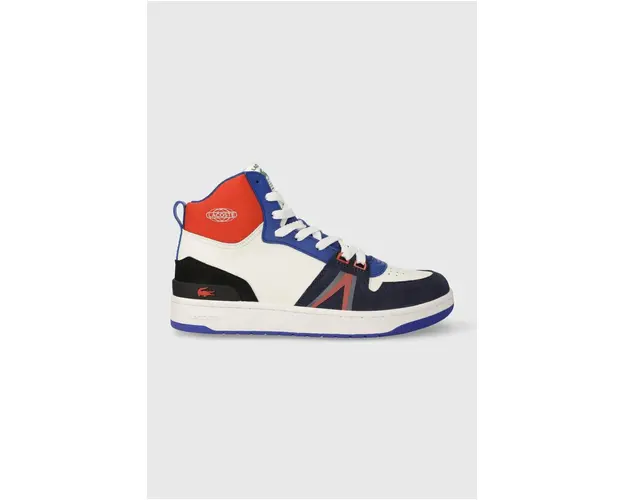 Lacoste sneakers din piele L001 Leather Colorblock High-Top 45SMA0027