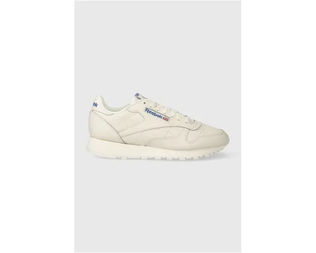 Reebok Classic sneakers din piele CLASSIC LEATHER culoarea bej