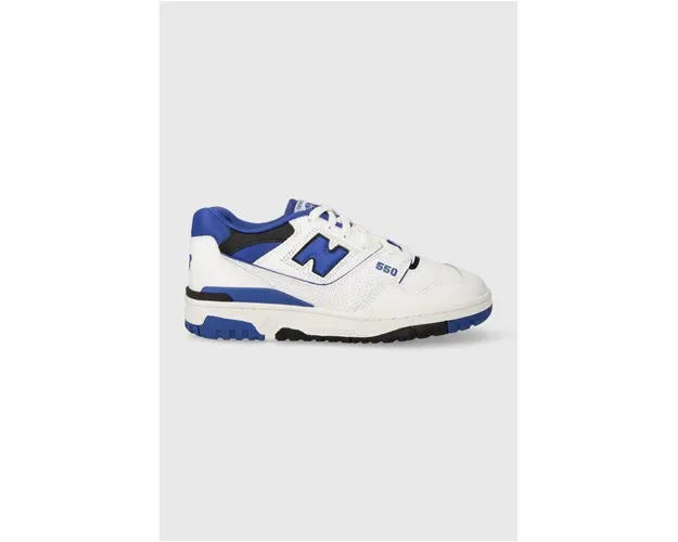 New Balance sneakers din piele BB550SN1 culoarea alb