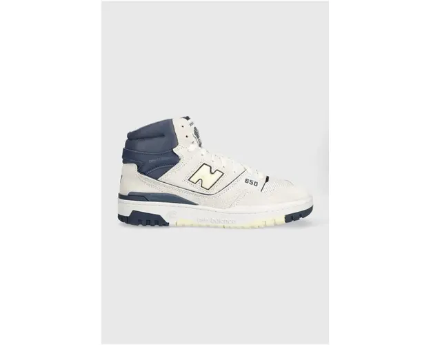 New Balance sneakers BB650RVN culoarea alb