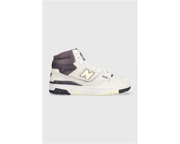 New Balance sneakers BB650RVP culoarea alb