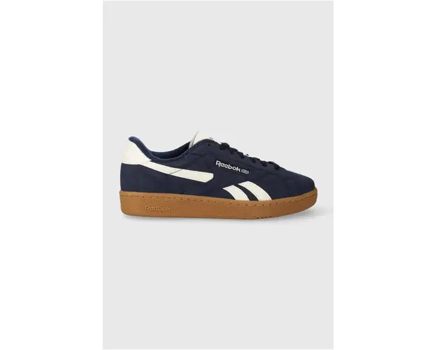 Reebok Classic sneakers din piele intoarsa CLUB C culoarea bleumarin