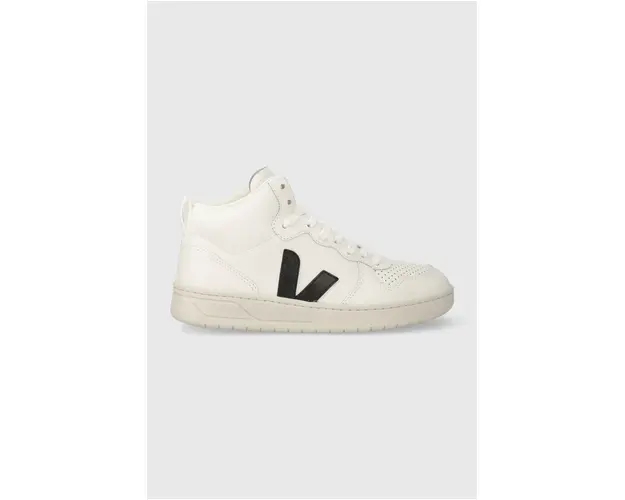Veja sneakers din piele V-15 culoarea alb