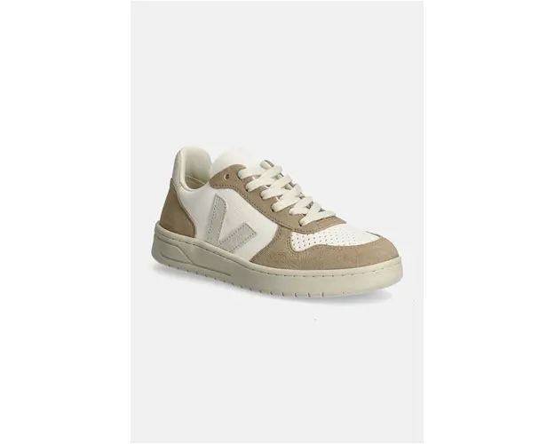 Veja sneakers din piele V-10 culoarea: bej VX0503298