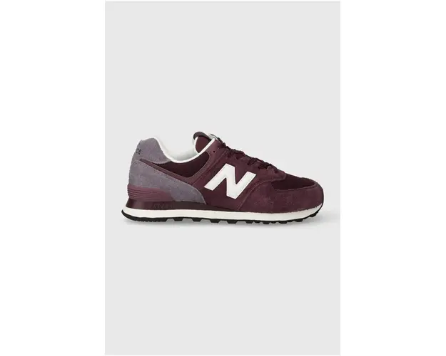 New Balance sneakers 574 culoarea bordo, U574ABO