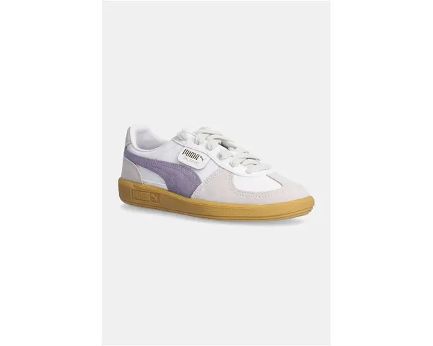 Puma sneakers din piele Palermo culoarea violet, 396464