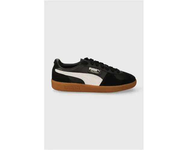 Puma sneakers din piele Palermo culoarea alb, 396464