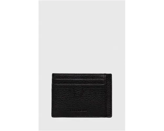 Coccinelle carcasa din piele culoarea negru