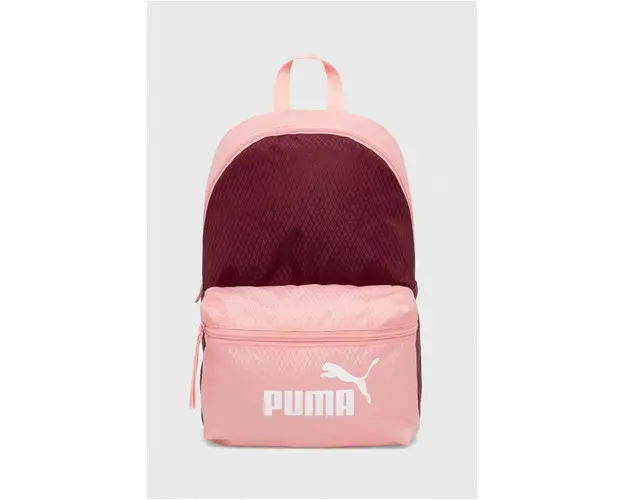 Puma rucsac femei, culoarea roz, mic, cu imprimeu