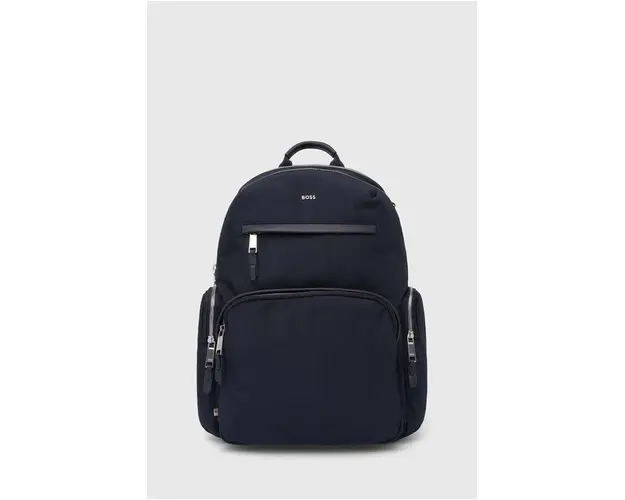 BOSS rucsac barbati, culoarea negru, mare, neted