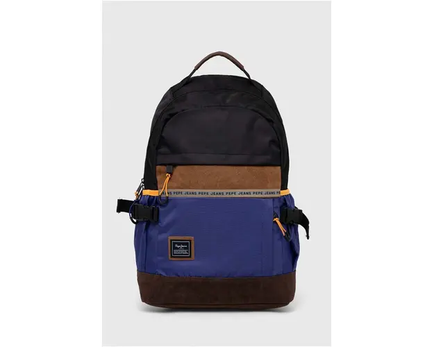 Pepe Jeans rucsac barbati, culoarea albastru marin, mare, modelator
