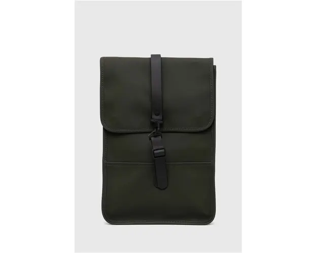 Rains rucsac 13020 Backpacks culoarea verde, mare, uni