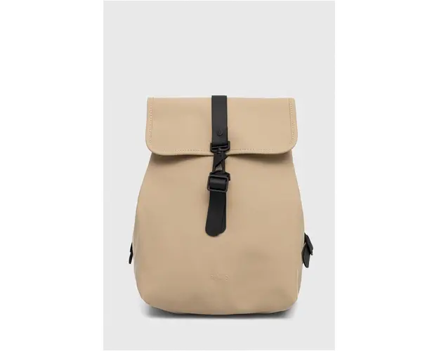 Rains rucsac 13040 Backpacks culoarea bej, mare, neted