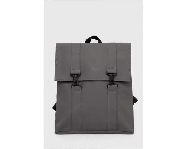 Rains rucsac 13300 Backpacks culoarea gri, mare, neted