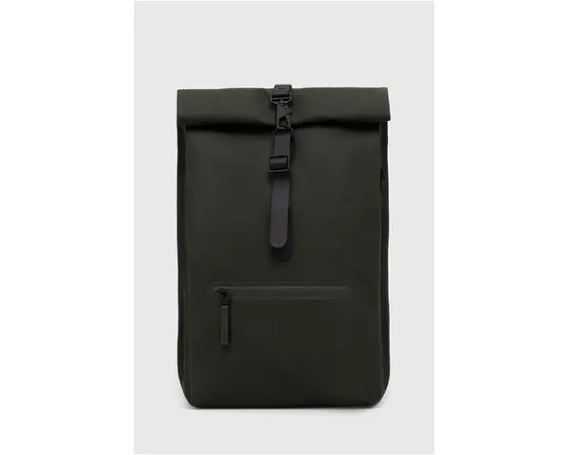 Rains rucsac 13320 Backpacks culoarea verde, mare, uni