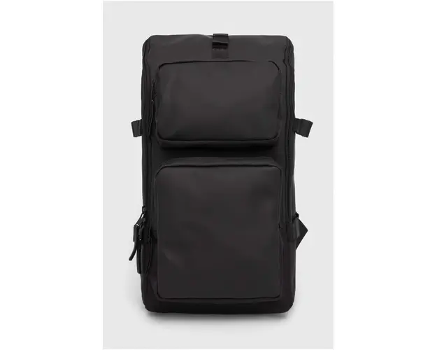 Rains rucsac 14330 Backpacks culoarea negru, mare, neted
