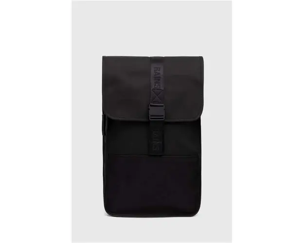 Rains rucsac 14400 Backpacks culoarea negru, mare, neted