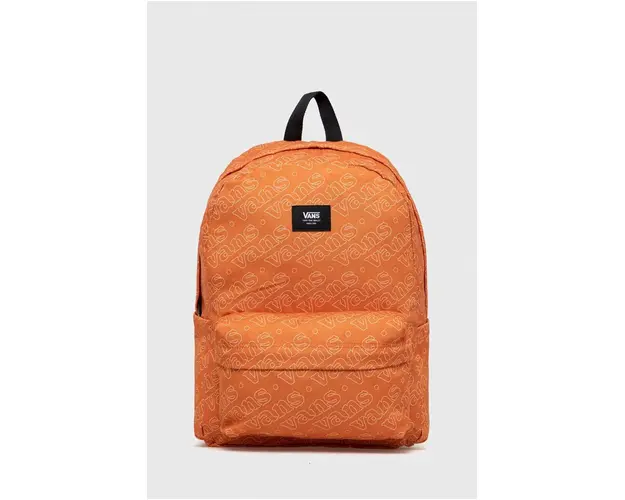 Vans rucsac culoarea portocaliu, mare, modelator